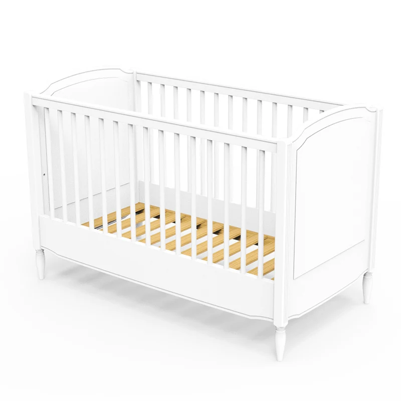 Mitwachsendes Babybett Lafayette in weiß