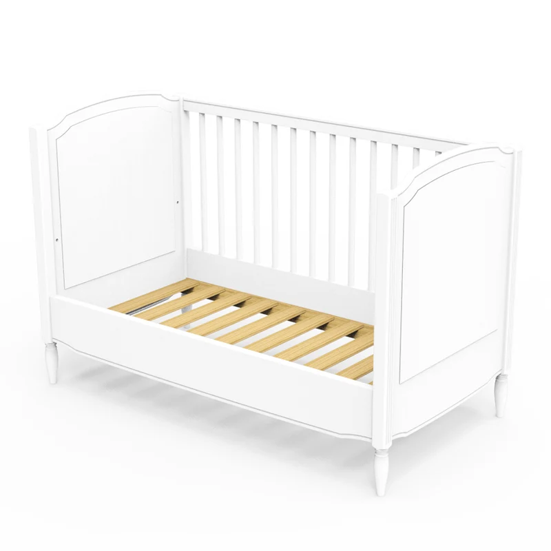Mitwachsendes Babybett Lafayette in weiß