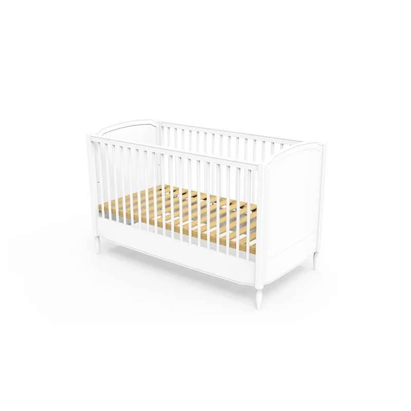 Mitwachsendes Babybett Lafayette in weiß