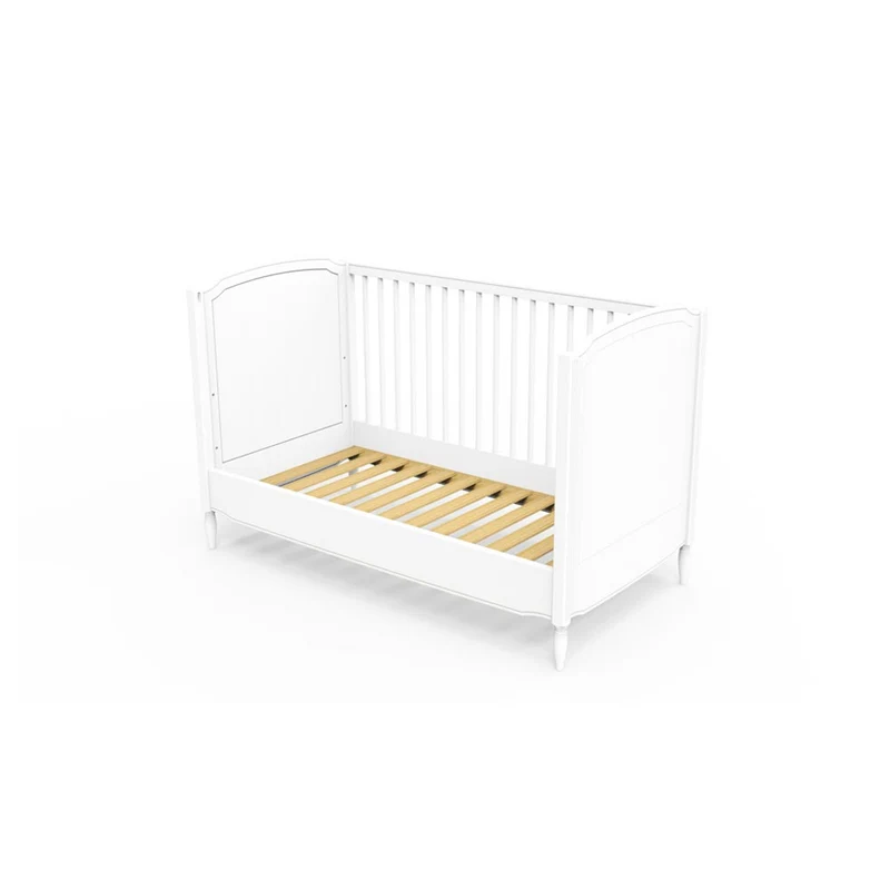 Mitwachsendes Babybett Lafayette in weiß