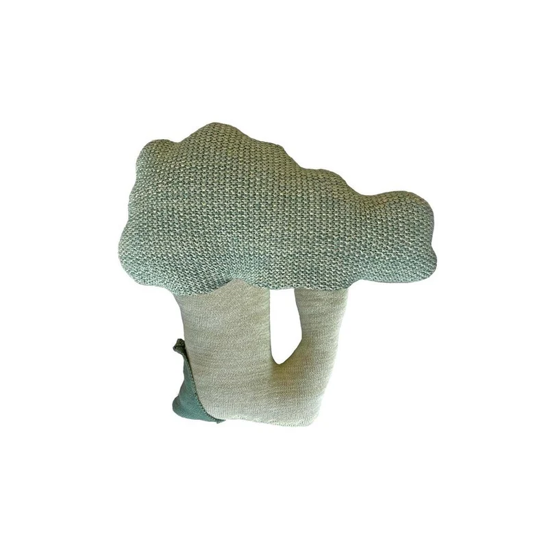 Gestricktes Kissen Brucy Brokkoli