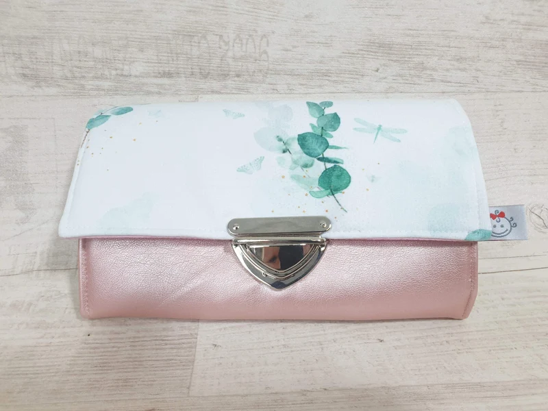 Geldbörse Eukalyptus von Atelier MiaMia