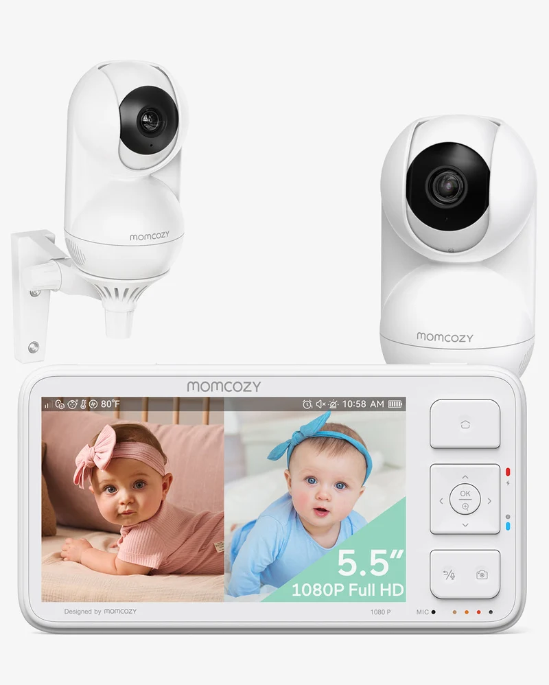 Momcozy 5,5-Zoll Voll HD Video Babyphone - BM03