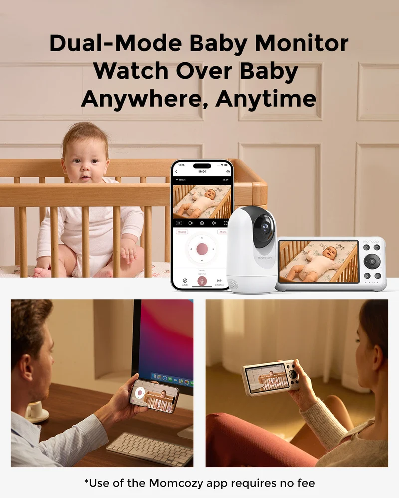 Baby Care Bundle: Intelligente Baby Sound Maschine und Dual-Mode Babyphone BM04
