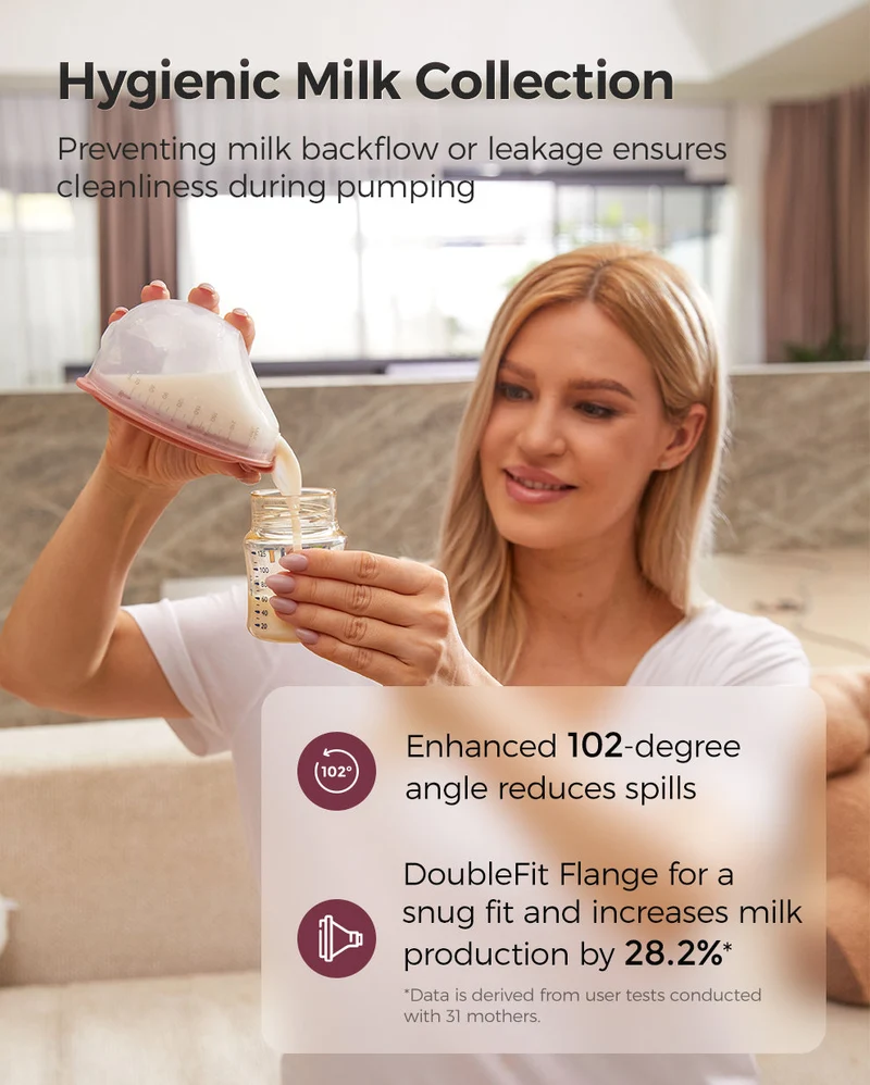 V1 Pro BH Bundle: V1 Pro Milchpumpe und US. Baumwolle Still-BH