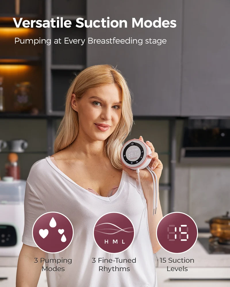 V1 Pro BH Bundle: V1 Pro Milchpumpe und US. Baumwolle Still-BH