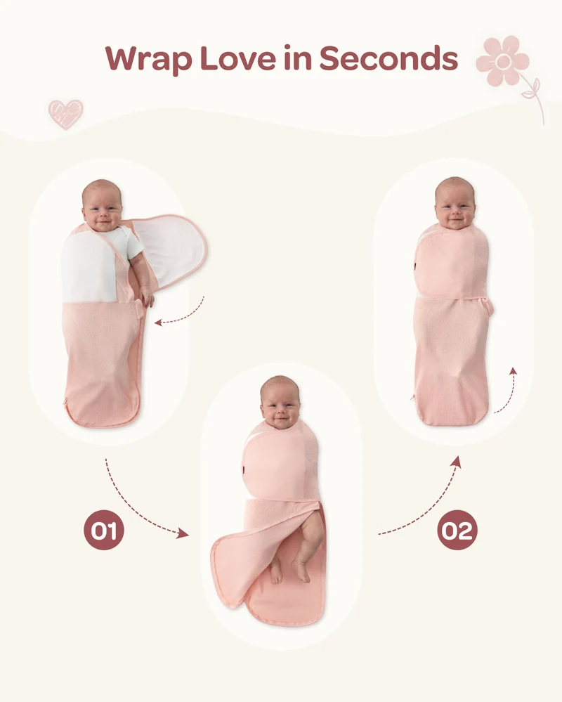 Momcozy atmungsaktives Airflow-Pucktuch für Babys von 0–3 Monaten
