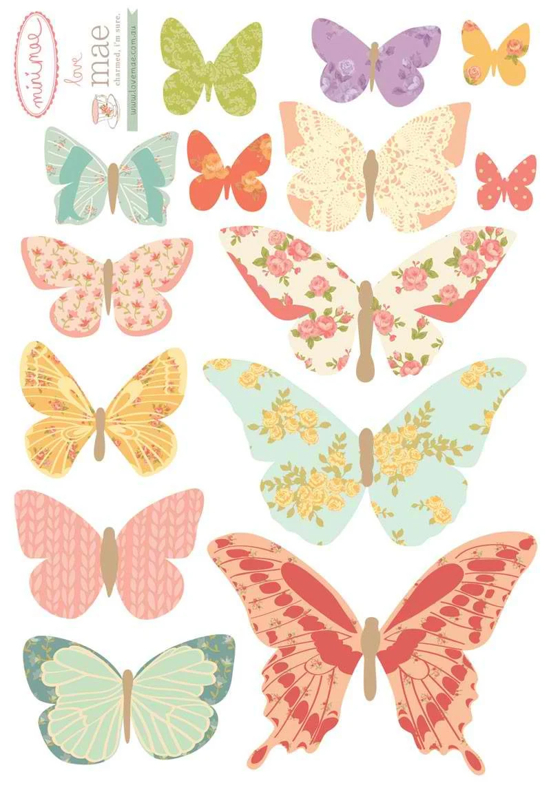 Mini Butterflies Girly
