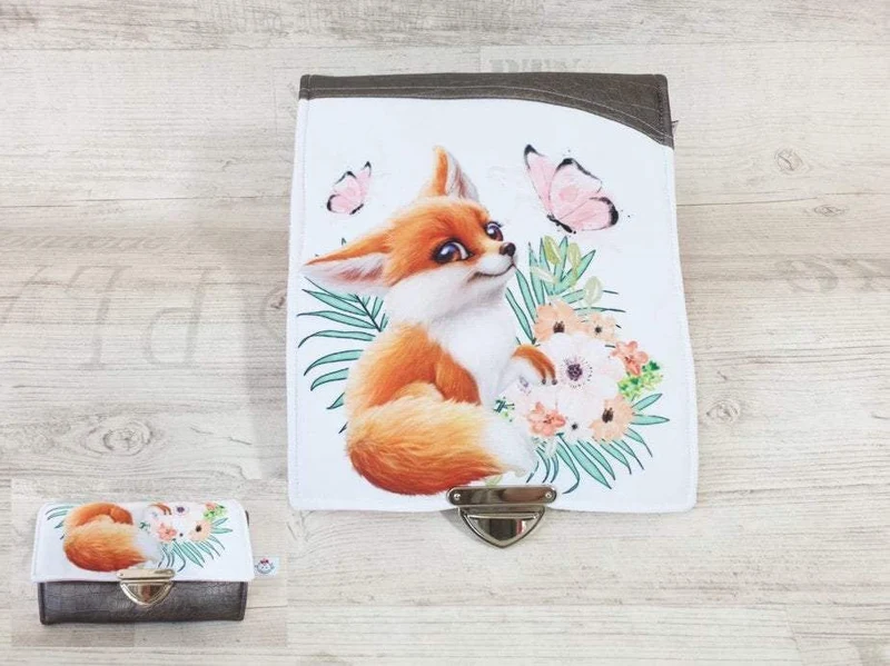 Geldbörse Damengeldbörse Fuchs von Atelier MiaMia