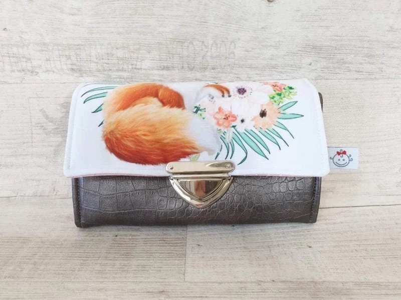 Geldbörse Damengeldbörse Fuchs von Atelier MiaMia