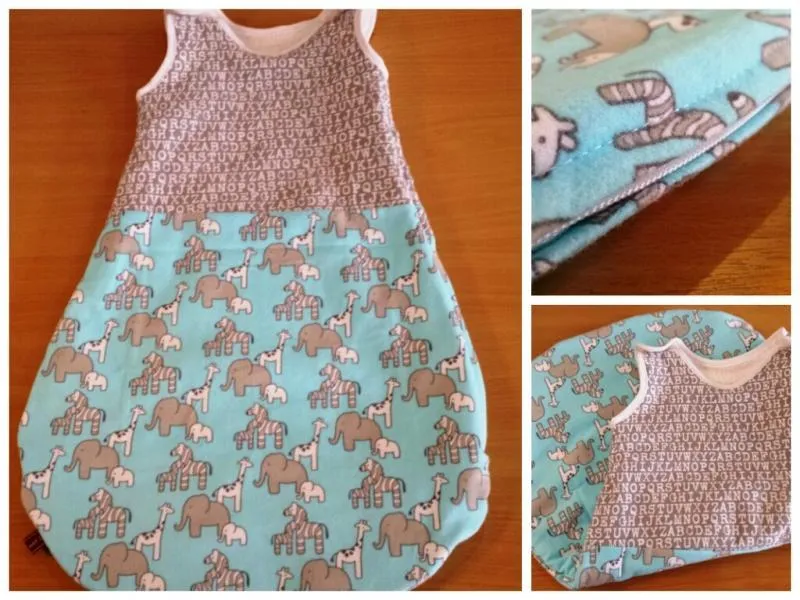Toller Baby Schlafsack Flanell von Atelier MiaMia