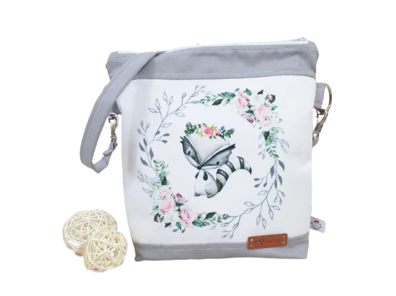 Kindergartentasche, Kindertasche Waschbär von Atelier MiaMia