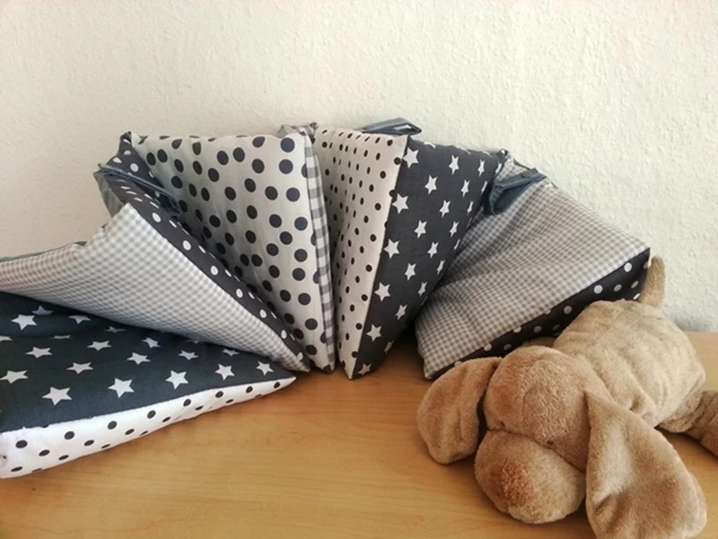 einfaches Nestchen grau/weiß von Atelier MiaMia