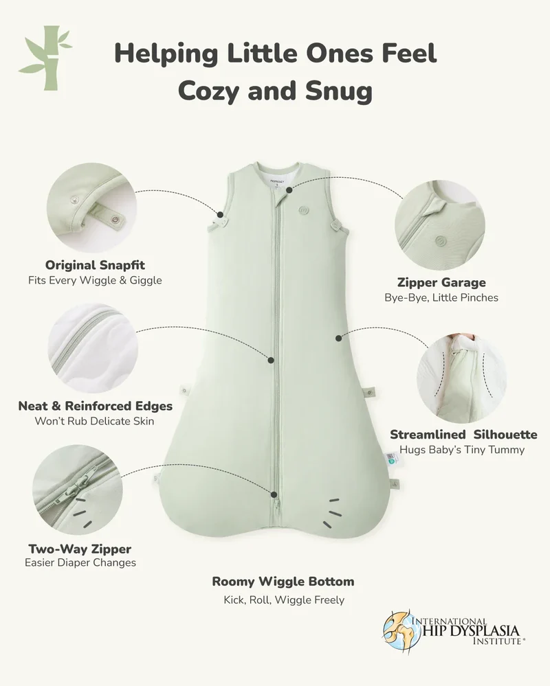 Momcozy Babyschlafsack 1,5 TOG