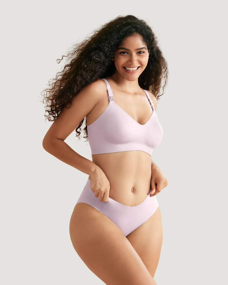 CozyAura – Ultraweicher, nahtloser Still-BH – YN21