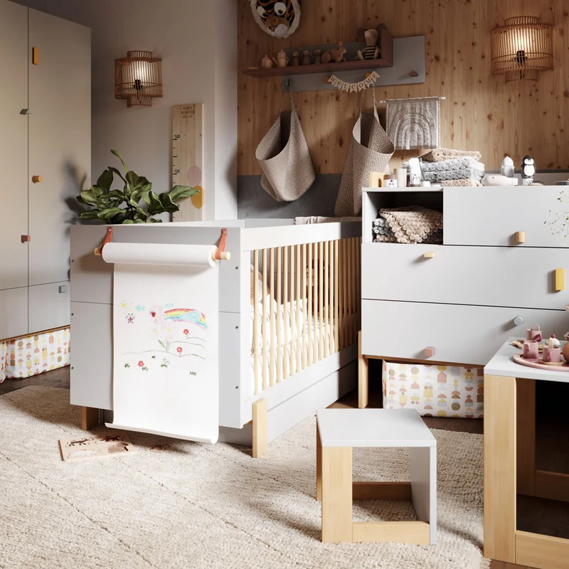 Mitwachsendes Babybett Cube