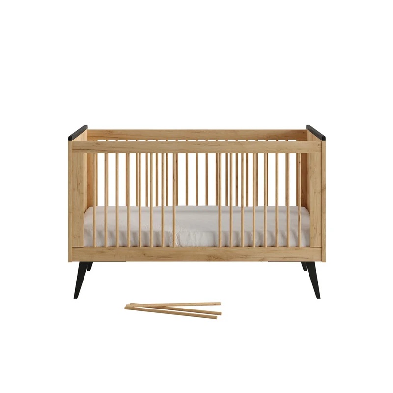 Mitwachsendes Babybett Retro