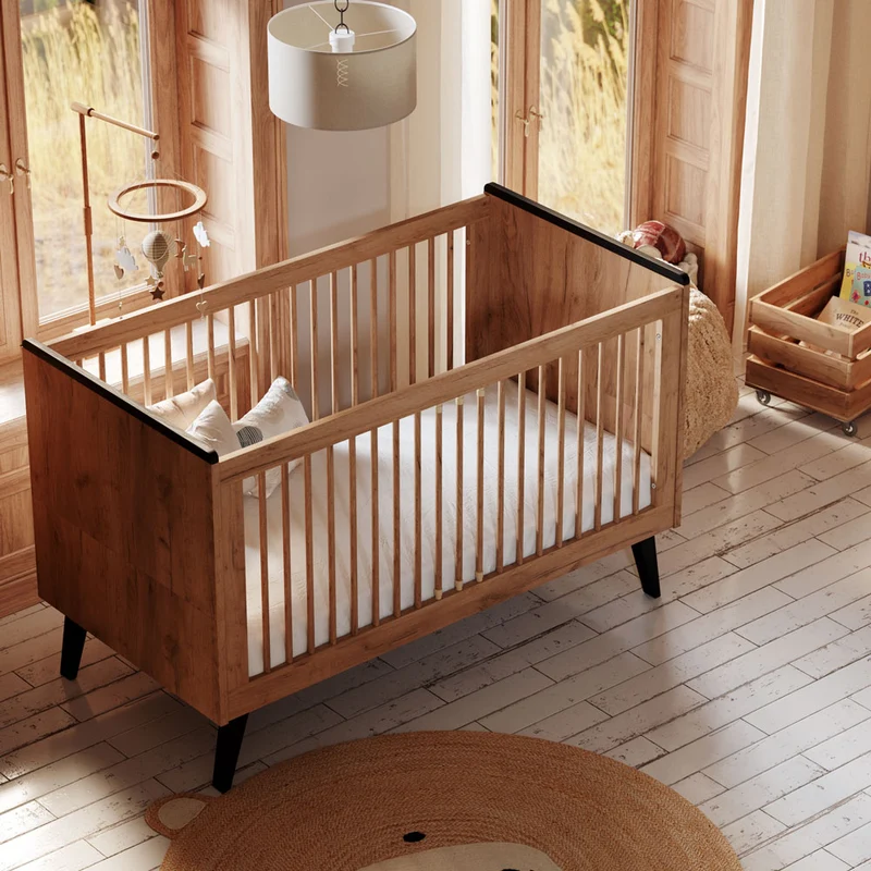 Mitwachsendes Babybett Retro