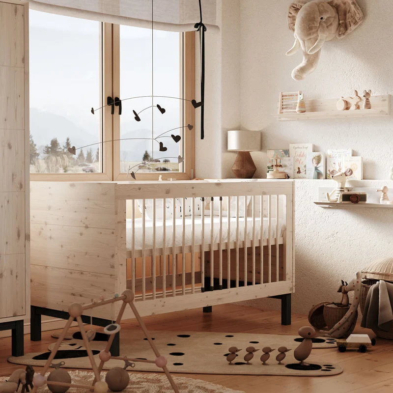Mitwachsendes Babybett Country