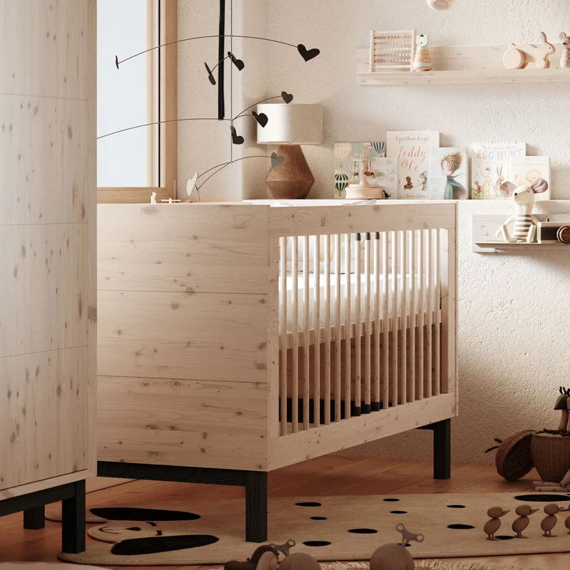 Mitwachsendes Babybett Country
