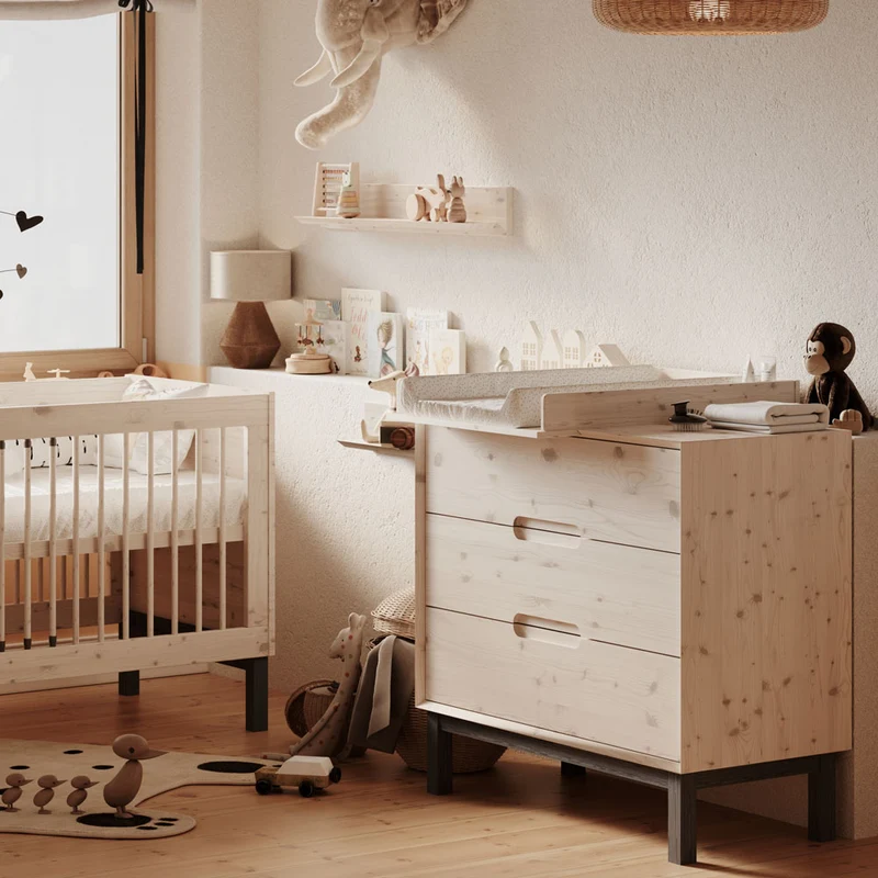 Wickelaufsatz für Kinderkommode Country