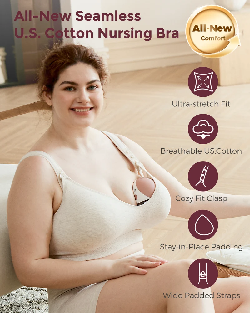 Momcozy Busty Baumwolle Still-BHs