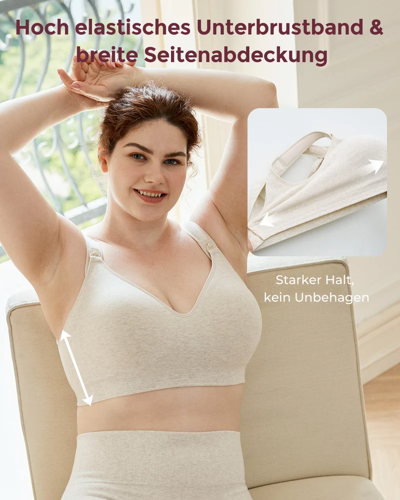 Momcozy Busty Baumwolle Still-BHs