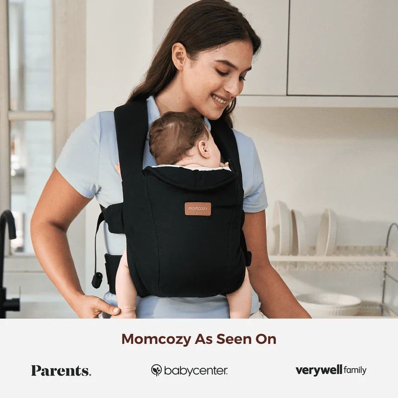 Momcozy WeeSnug Babytrage für Neugeborene (0 - 12M)