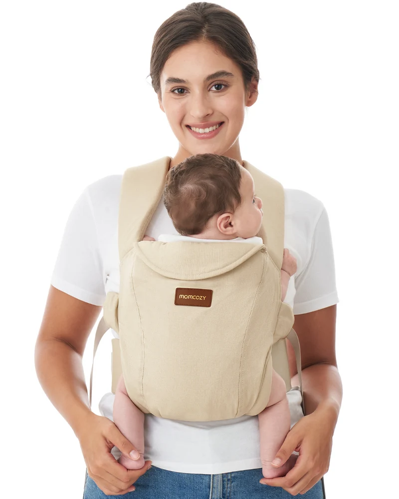Momcozy WeeSnug Babytrage für Neugeborene (0 - 12M)