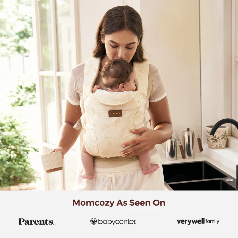 Momcozy WeeSnug Babytrage für Neugeborene (0 - 12M)