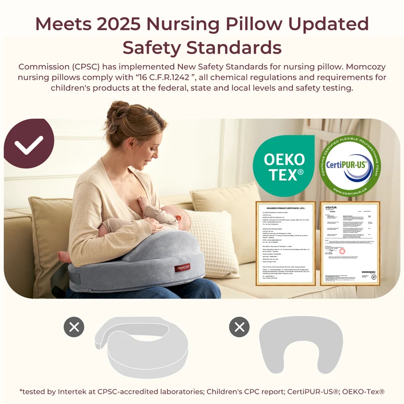 Momcozy Memory Foam Stillkissen