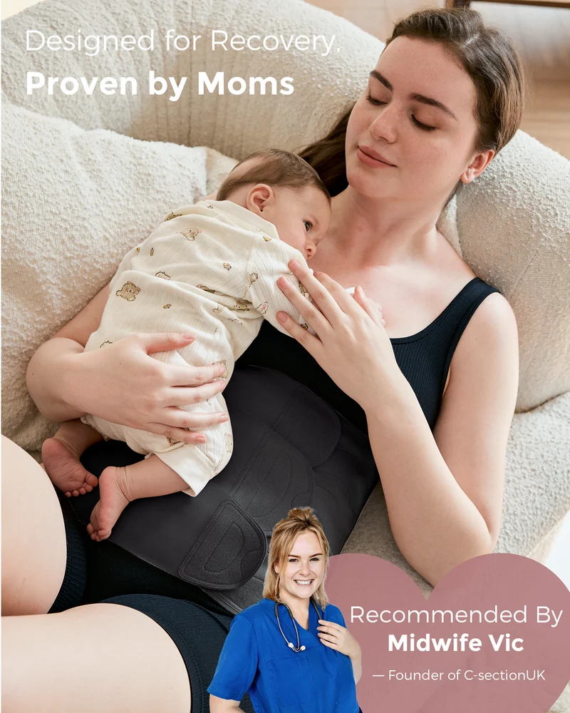 Postpartum Erholung Bundle: Ergonest Bauchband und Postpartum Petite Bauchband