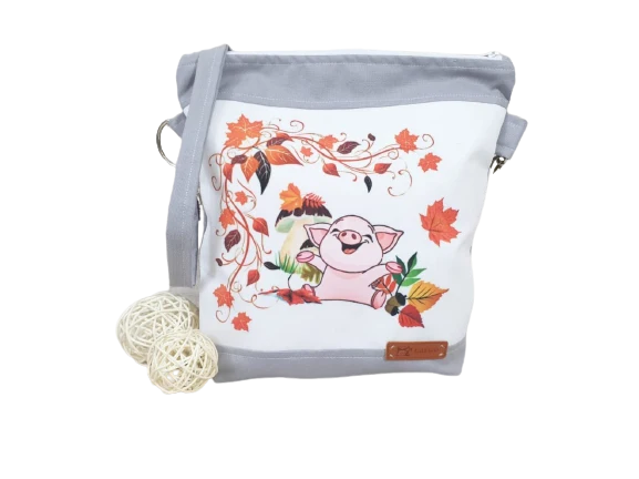 Kindergartentasche, Kindertasche Schweinchen von Atelier MiaMia