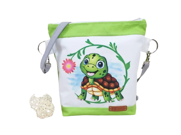 Kindergartentasche, Kindertasche Schildkröte von Atelier MiaMia