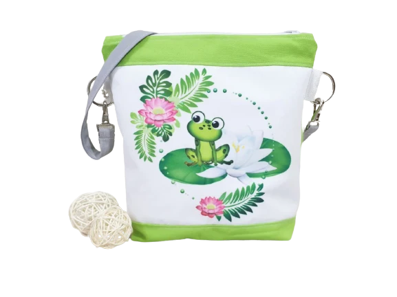 Kindergartentasche, Kindertasche Frosch von Atelier MiaMia