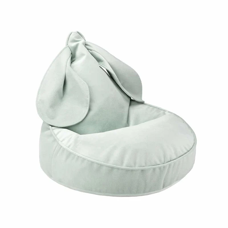 Hasen-Beanbag Samt Jade