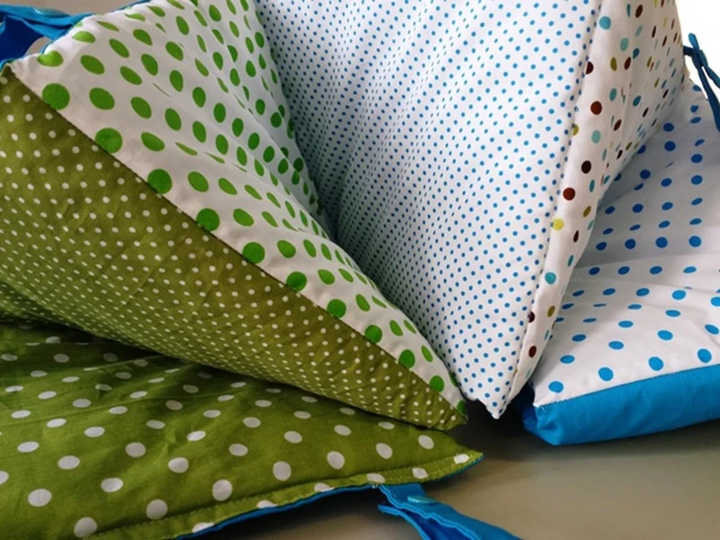 einfaches Nestchen grün/türkis von Atelier MiaMia