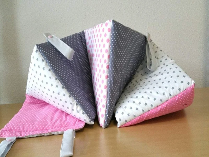 einfaches Nestchen rosa/grau von Atelier MiaMia