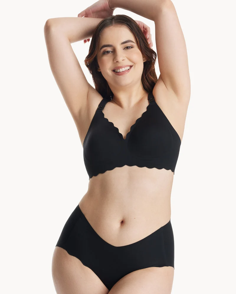 Jelly Strip - Nahtloser floraler Push-up Still-BH -YN46