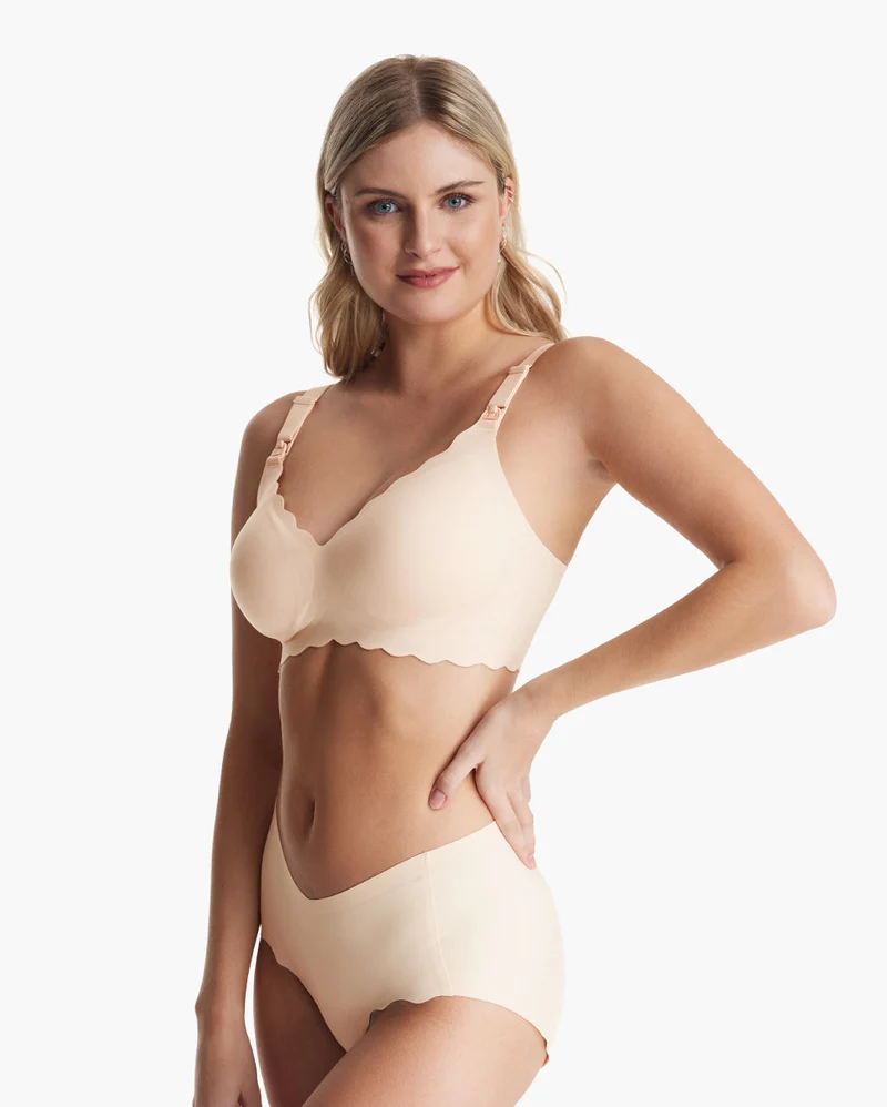 Jelly Strip - Nahtloser floraler Push-up Still-BH -YN46