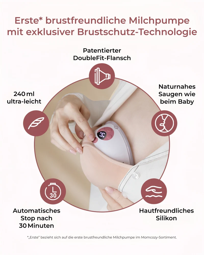 M5 Smart Tragbare Milchpumpe – Mit App-Steuerung aufgerüstet