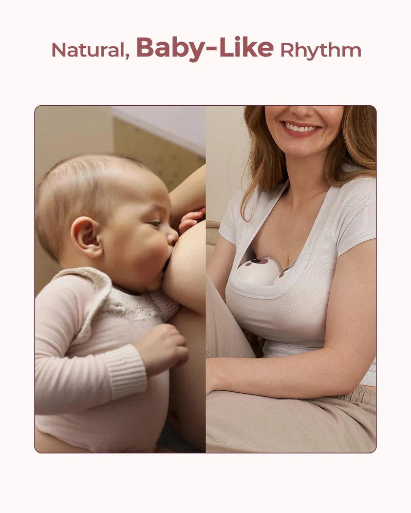 On-the-Go Bundle: M5 Smart freihändige Milchpumpe und PureHug Babytrage