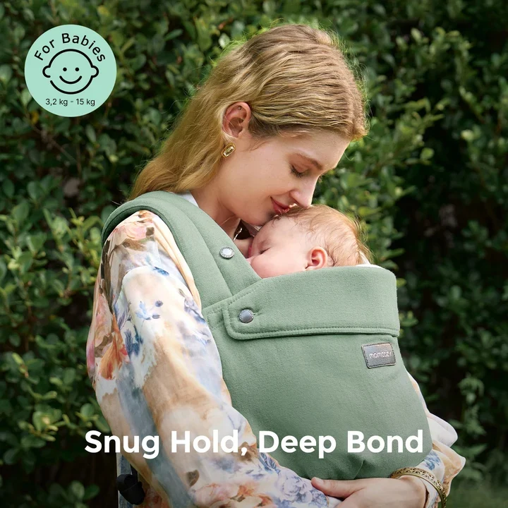 Momcozy PureHug Babytrage - Ergonomisch, gemütlich und federleicht