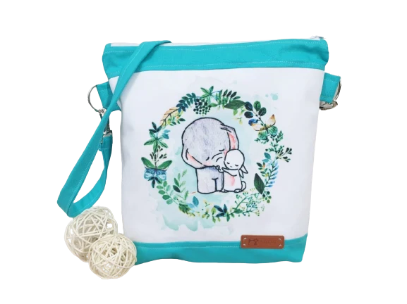 Kindergartentasche, Kindertasche Elefant von Atelier MiaMia