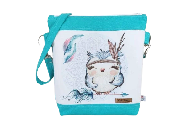 Kindergartentasche, Kindertasche 64 Eule, Pfeil von Atelier MiaMia