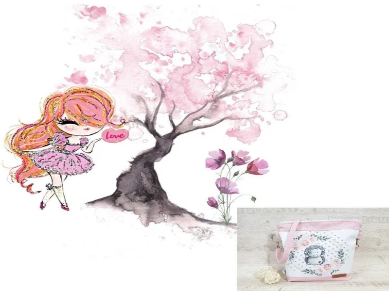 Kindergartentasche, Kindertasche 59 Bäumchen von Atelier MiaMia