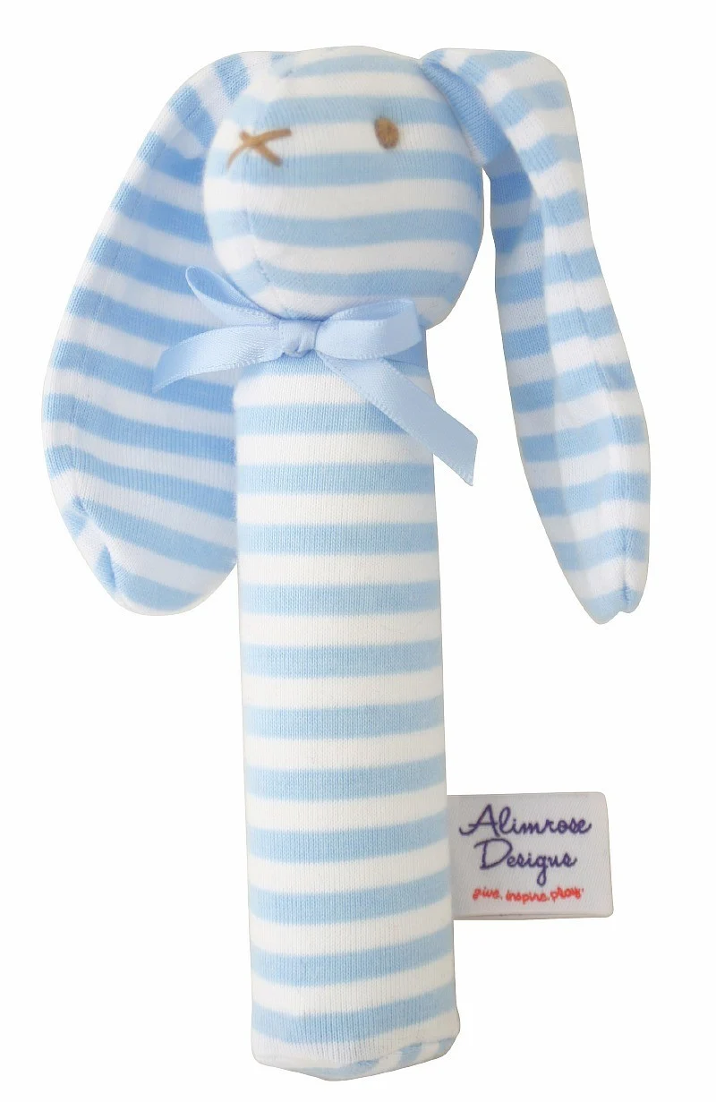 Hand Squeeker - Bunny Blue