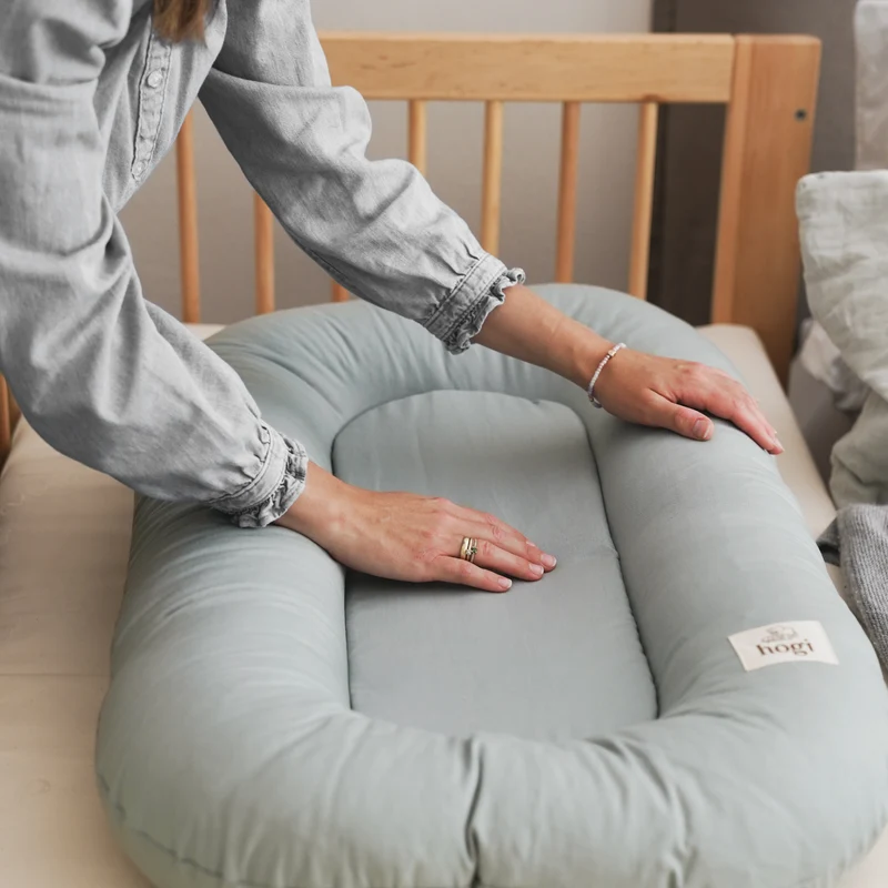 hogi organic Baby Nest 'sage'
