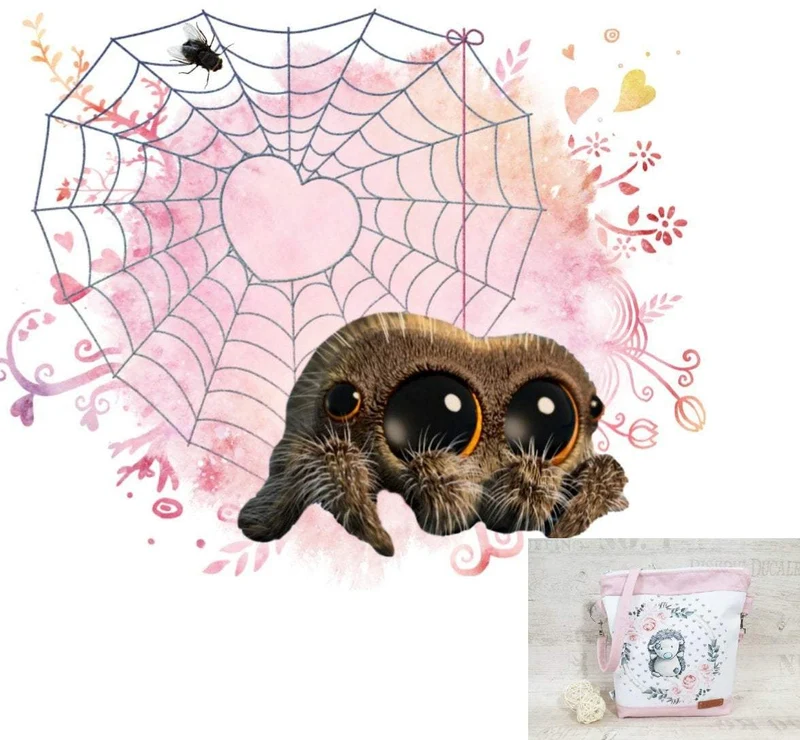 Kindergartentasche, Kindertasche 53 Spinne von Atelier MiaMia