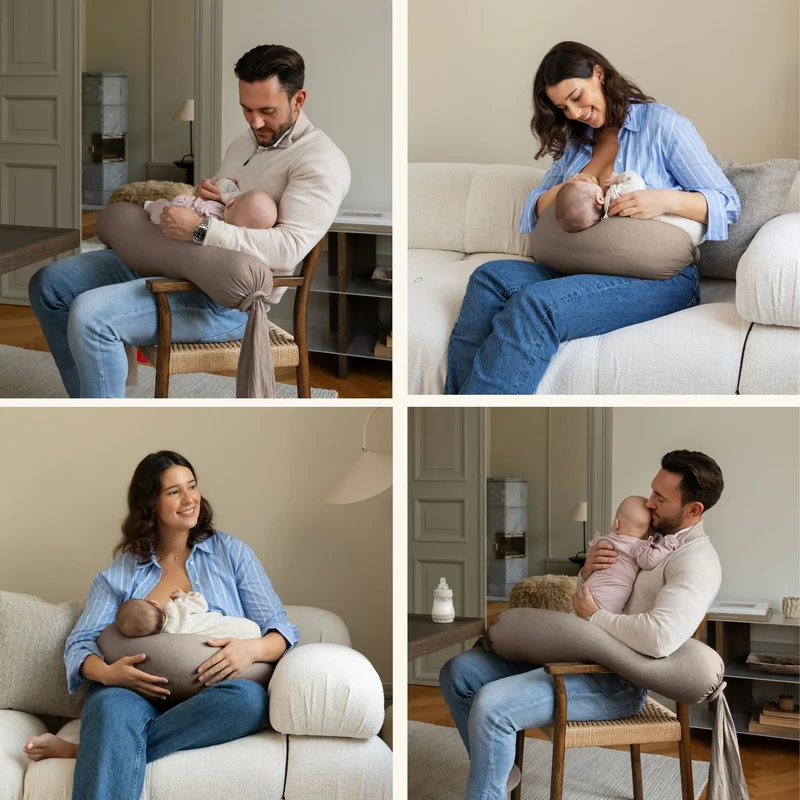 Nursing Pillow - Hazel Brown